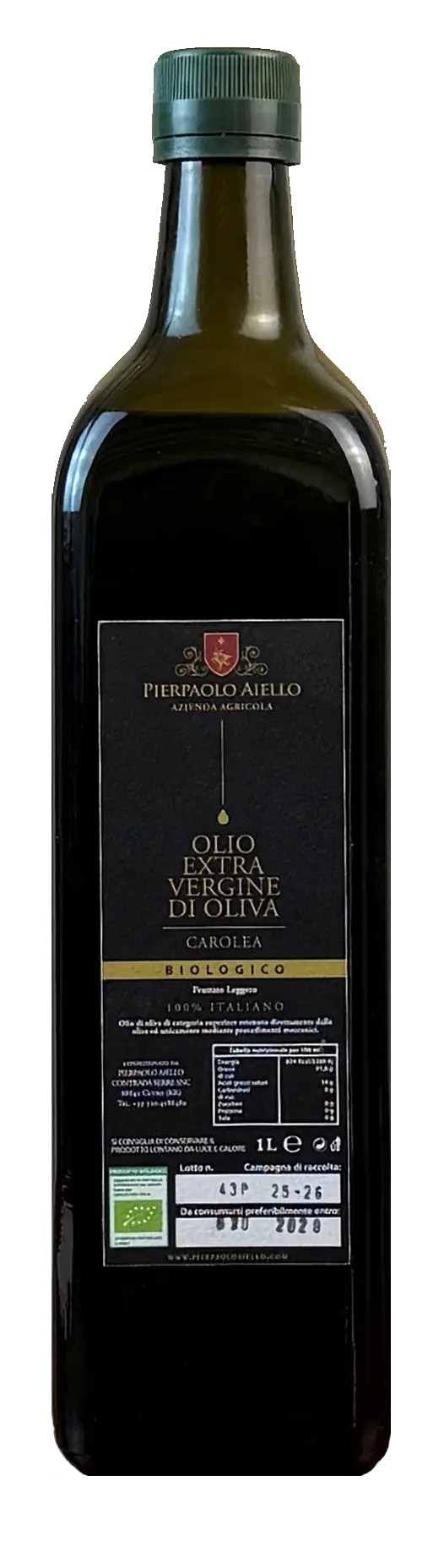 Bottiglia OLIO EVO 1 Litro